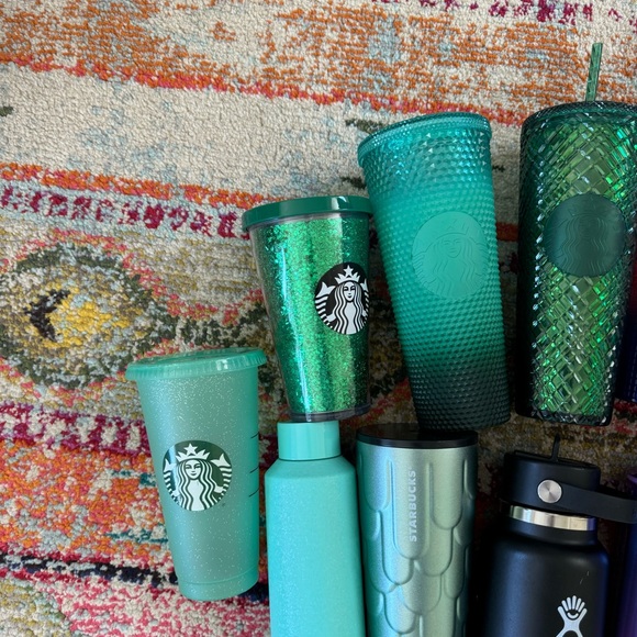Starbucks Tumblers and Water Bottle Assortment Hydroflask - Lot of 14 - Picture 4 of 7